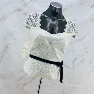 Vintage new Alfred Angelo formal dress top